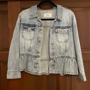 Kancan denim jacket size XL